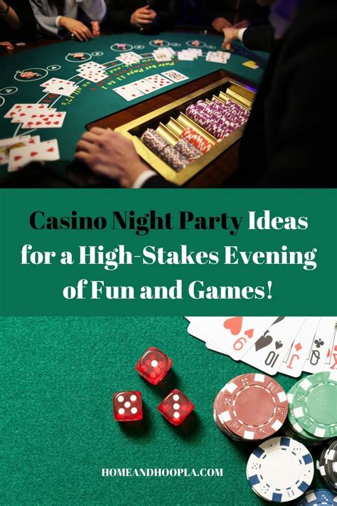 Roll the Dice: Casino Night Party Ideas for a High.